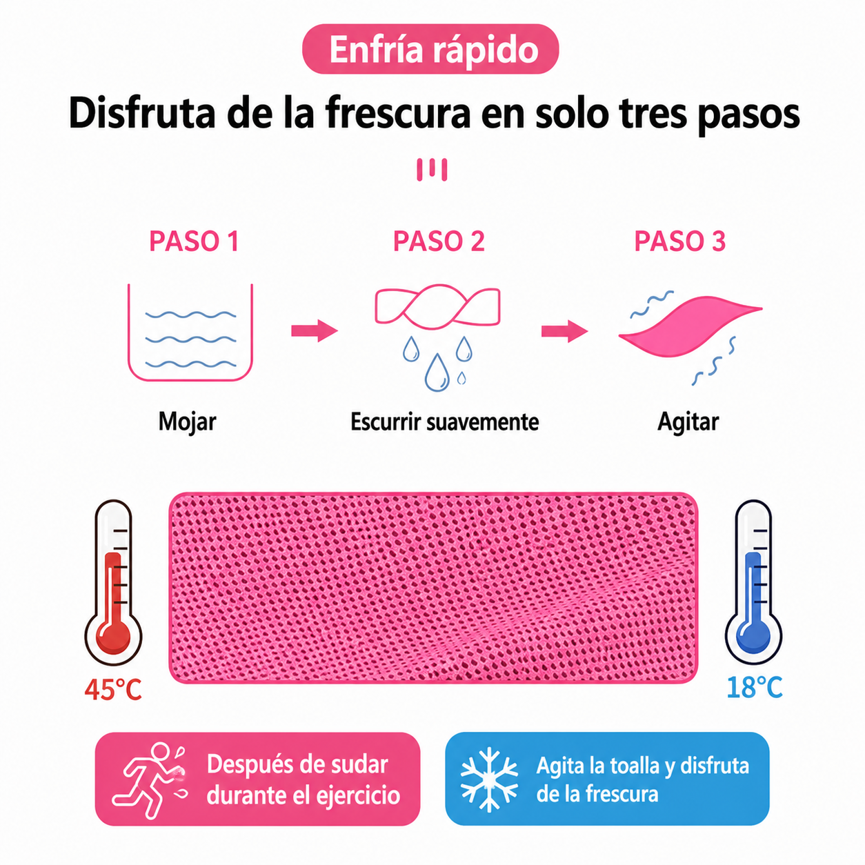 Toalla refrescante instantánea | by Chusora™