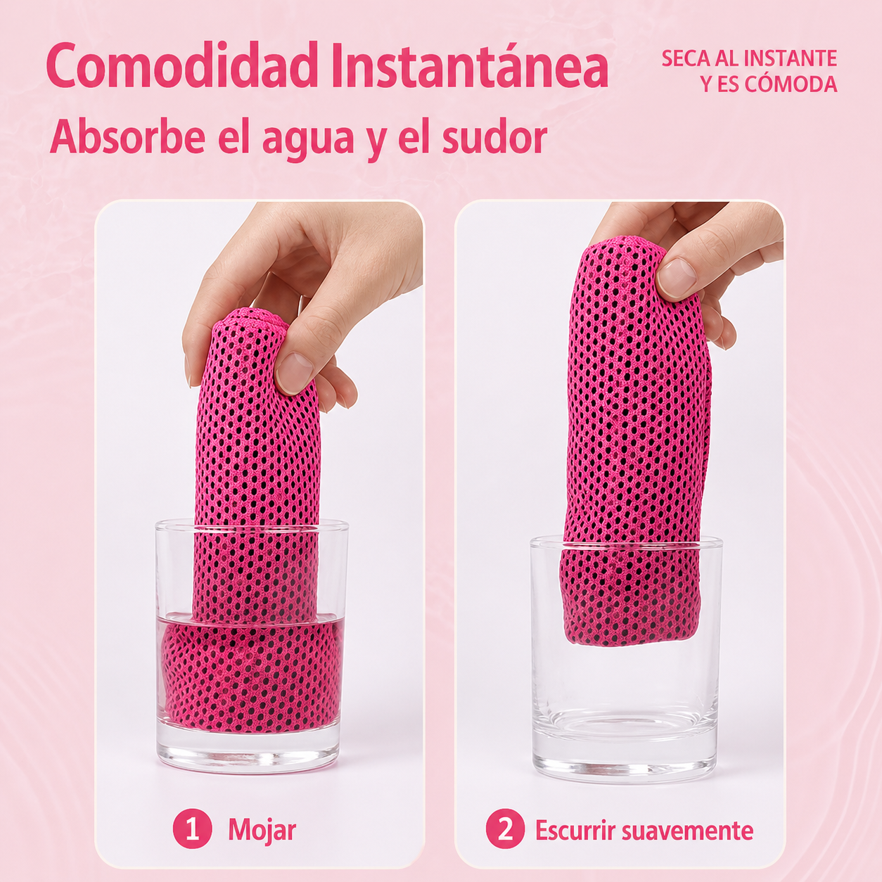 Toalla refrescante instantánea | by Chusora™